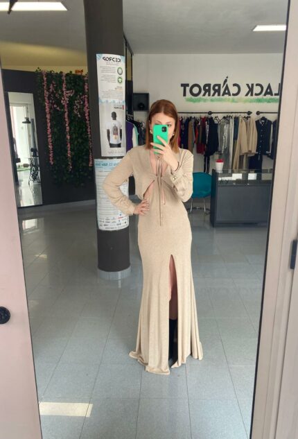 Abito lungo Feleppa con cut-out