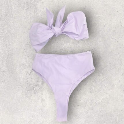 Bikini a fascia e vita alta Vicolo, taglia L