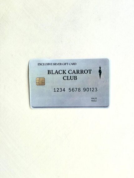 Black Carrot Silver Card (valida anche come buono regalo)