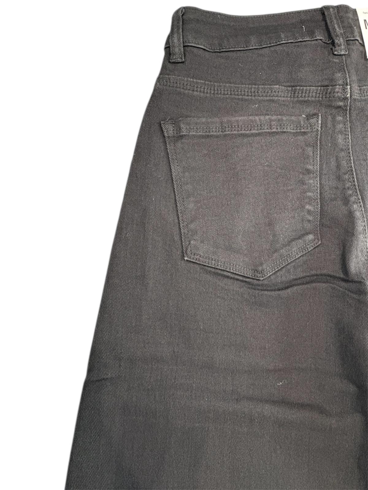 Jeans Balloon wide leg neri - immagine 3