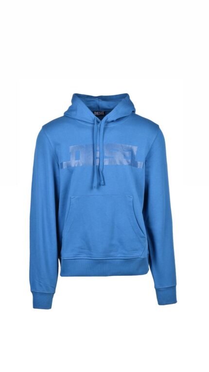 Felpa Diesel Ottanio con logo tono su tono