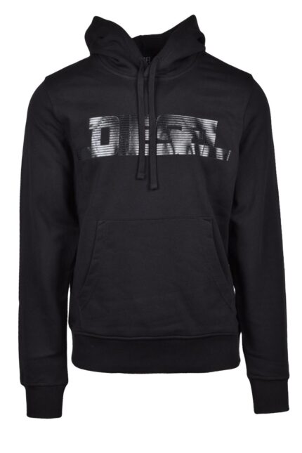 Felpa Diesel con logo tono su tono