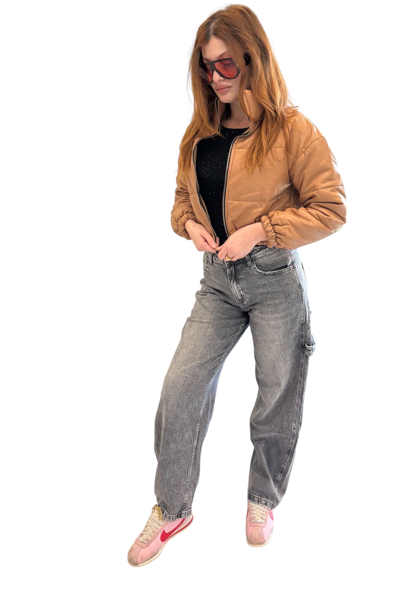 Jeans Balloon distressed wide leg - immagine 5