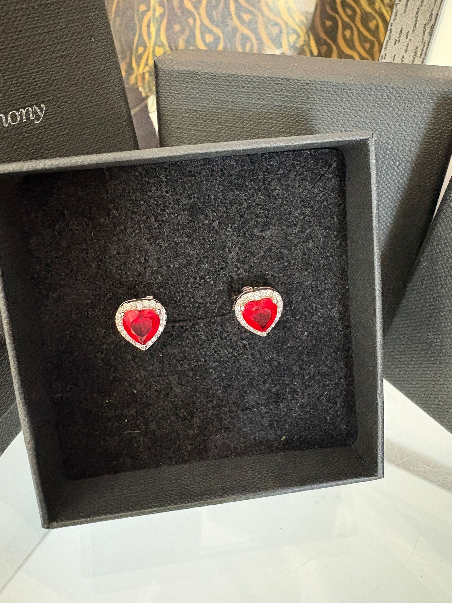 Orecchini Silver Armony a lobo con zirconi - immagine 6