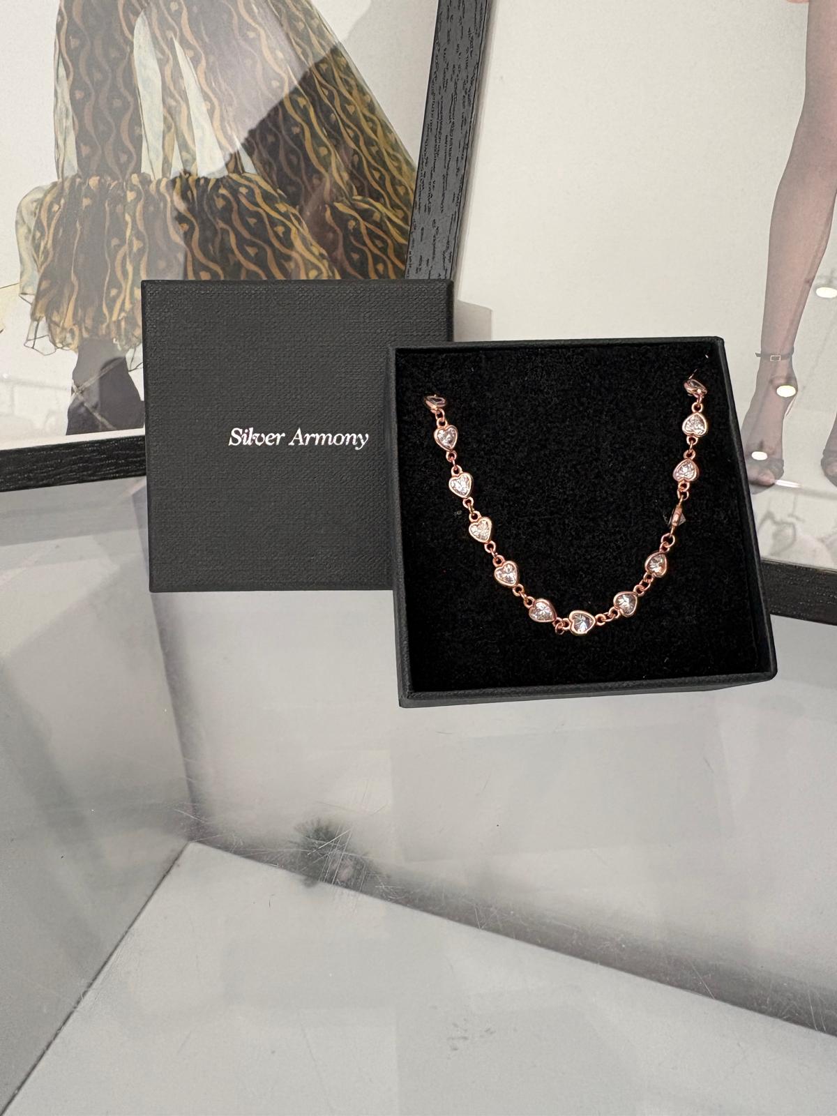 Bracciale cuori di luce Silver Armony - immagine 6