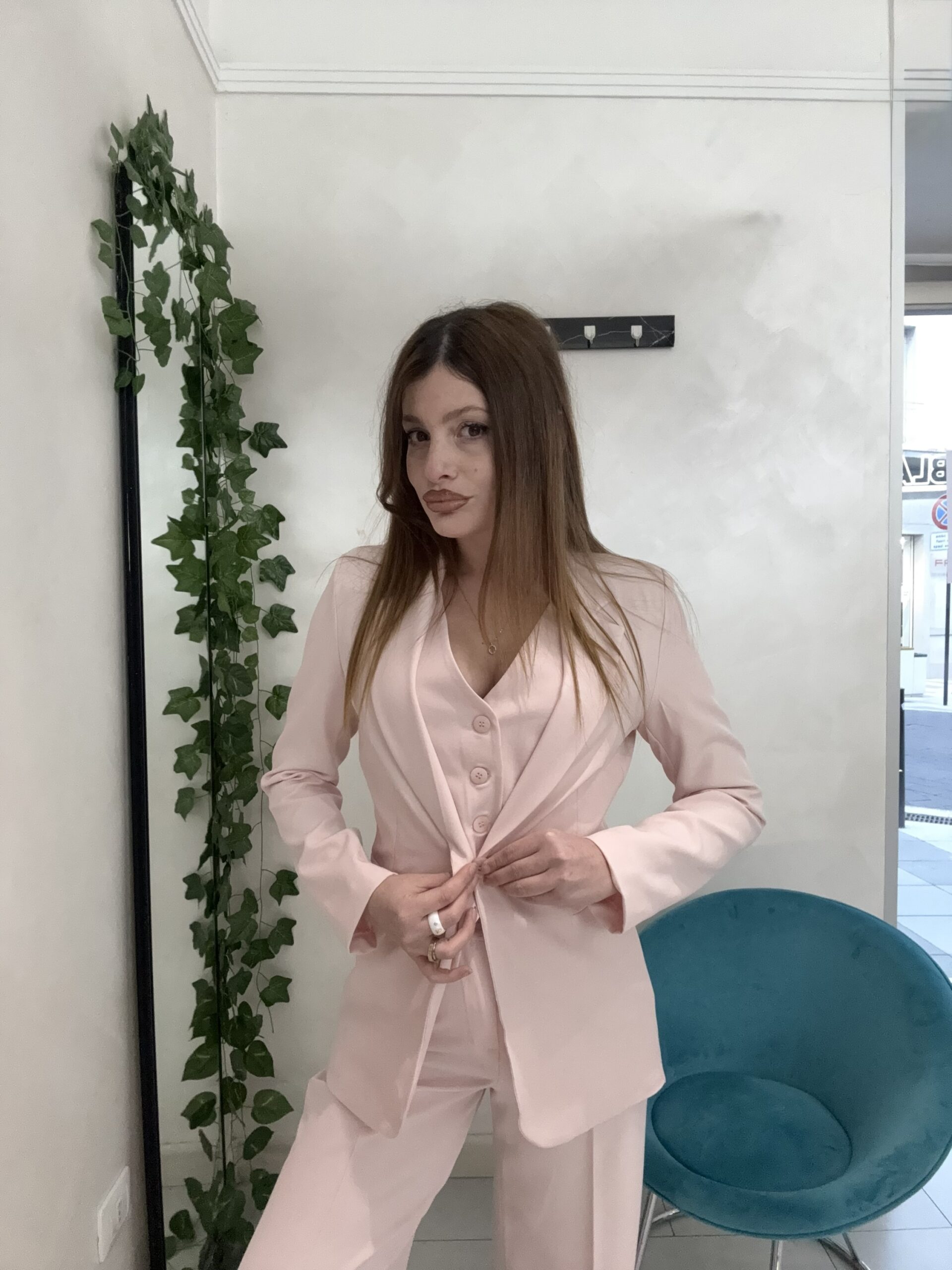 Coordinato Gilet, Blazer e Panta Classy Spring - immagine 5