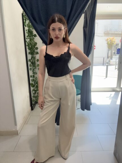 Pantalone elegante  balloon wide fit