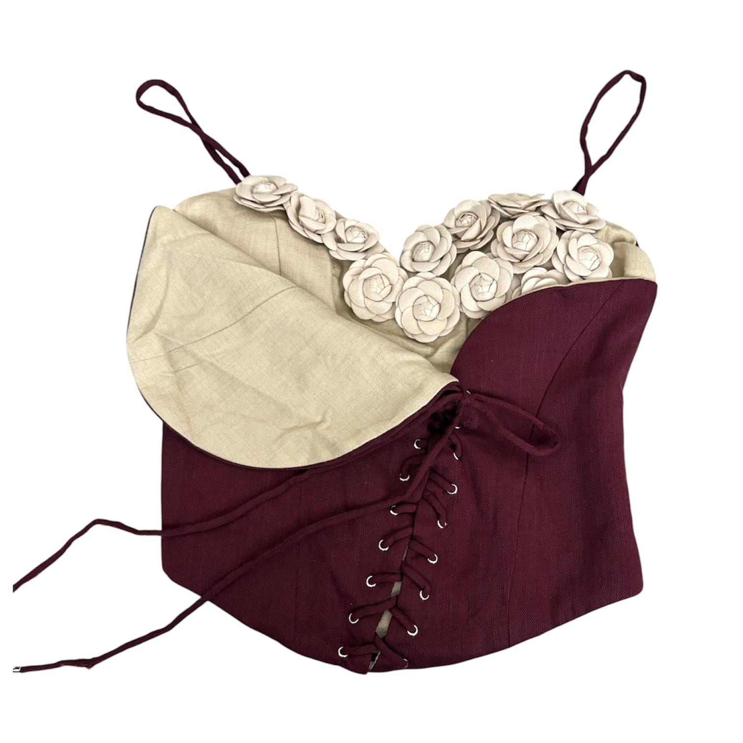 Bustino a fiori - summer bouquet bustier - immagine 5