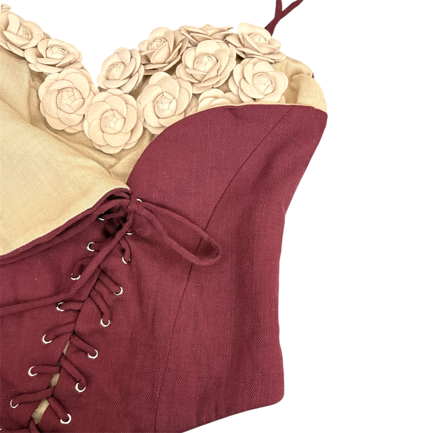 Bustino a fiori - summer bouquet bustier - immagine 8