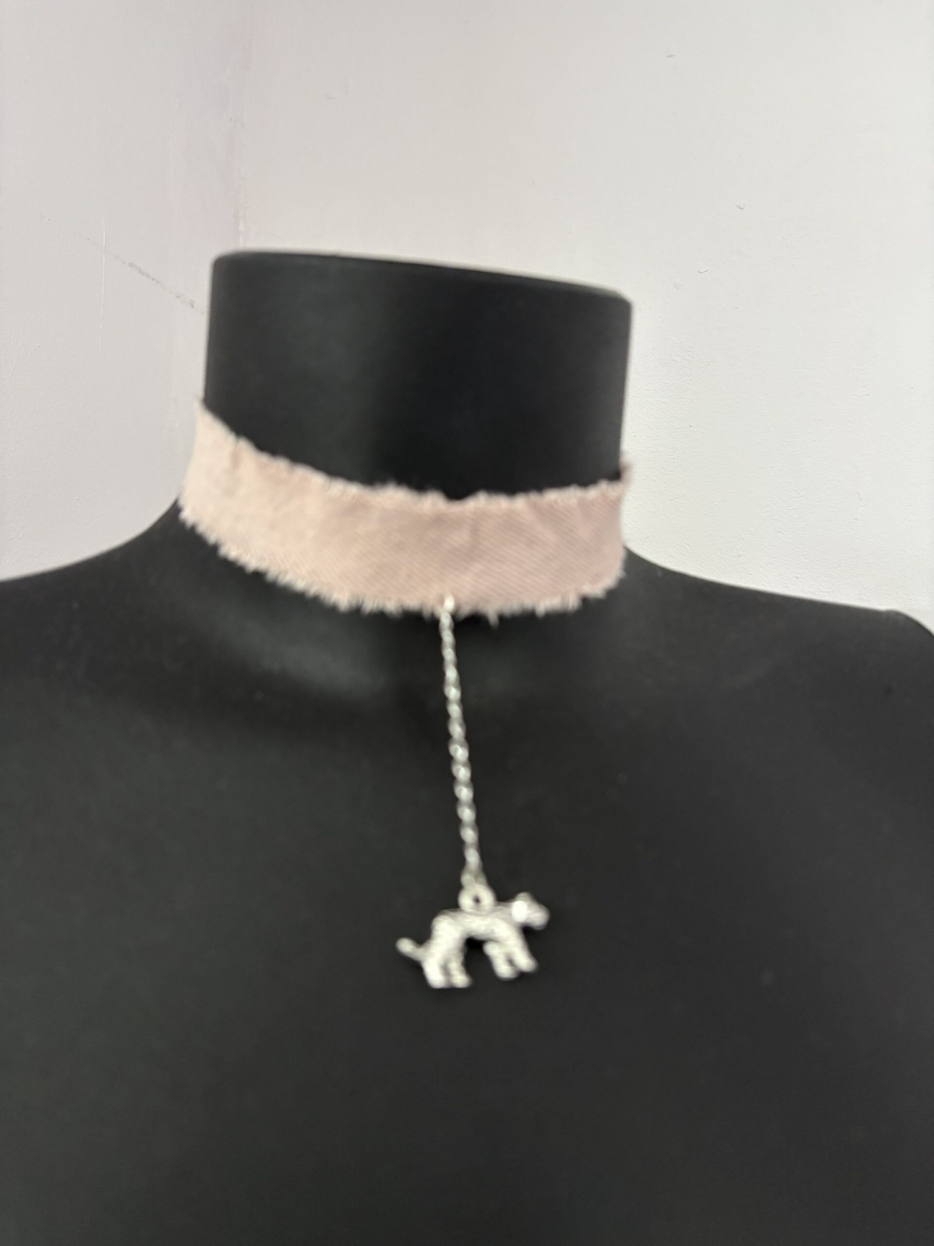 Chocker denim tigre - immagine 3