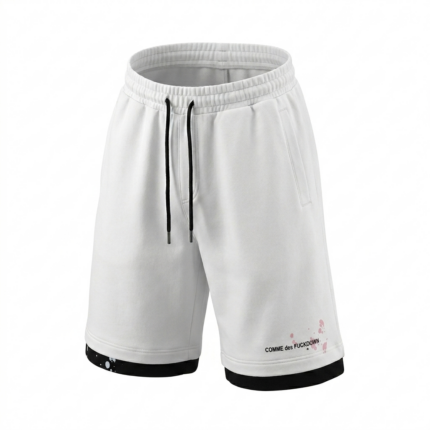 Bermuda Uomo Comme des F*ckdown – White Splash