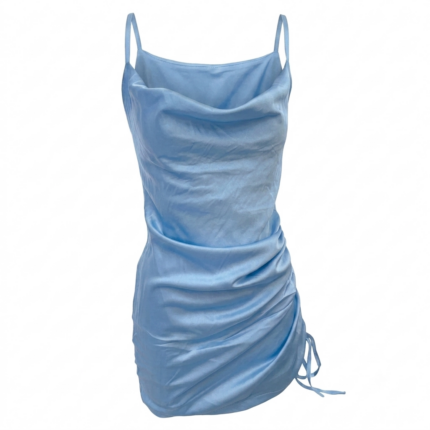 Satin Sleep dress con coulisse - sei colori disponibili