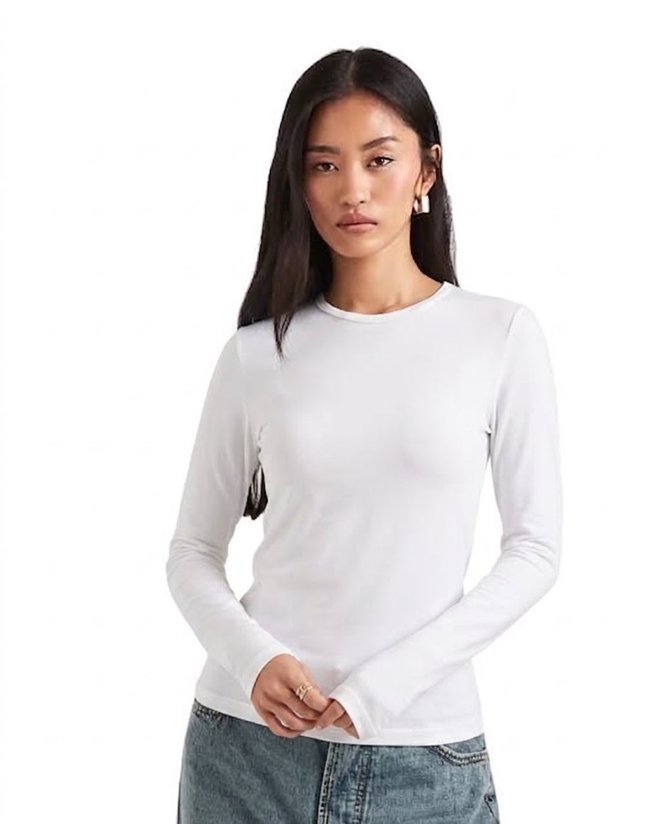 Basic Bitch 01- t-shirt a maniche lunghe - immagine 3