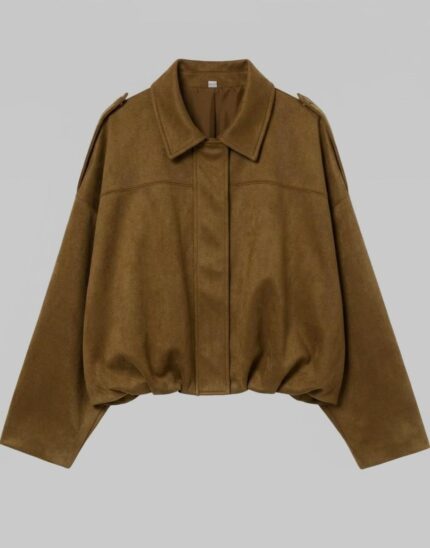 Bomber suede